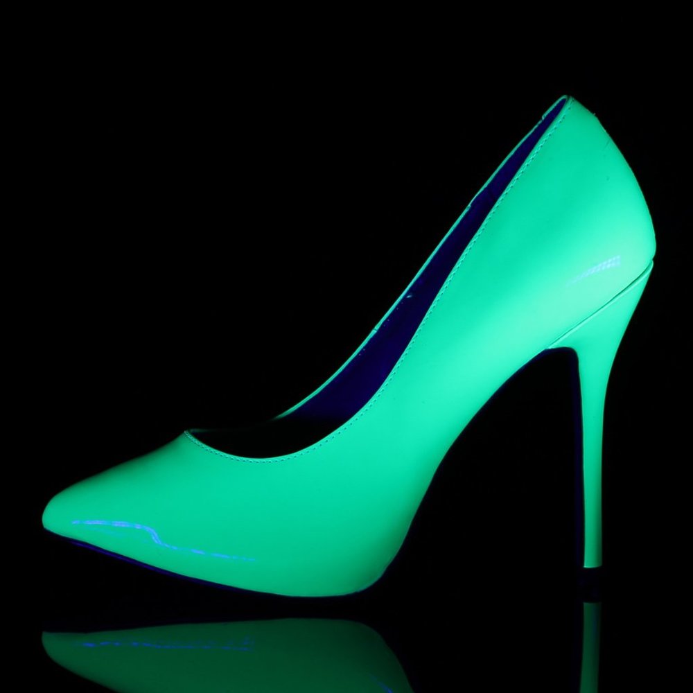 Pointed Toe Glow High Heel Shoes